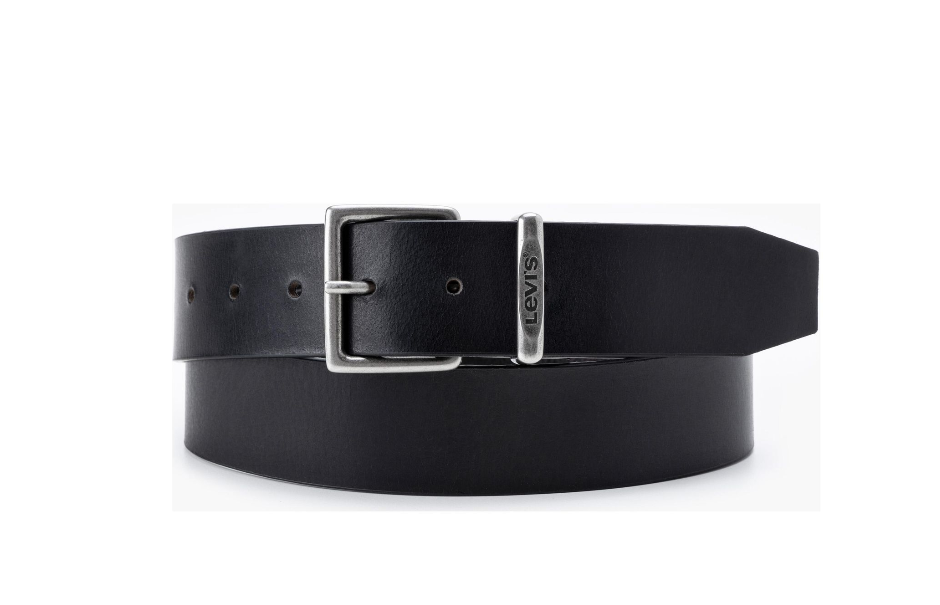 Levis flat keeper belt  caviar